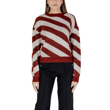 Vero Moda Bordeaux Recycled Polyester Sweater