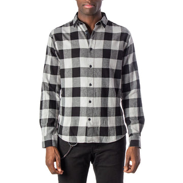 Only & Sons Gray Cotton Shirt