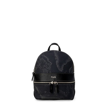 Alviero Martini Prima Classe Black Leather Backpack