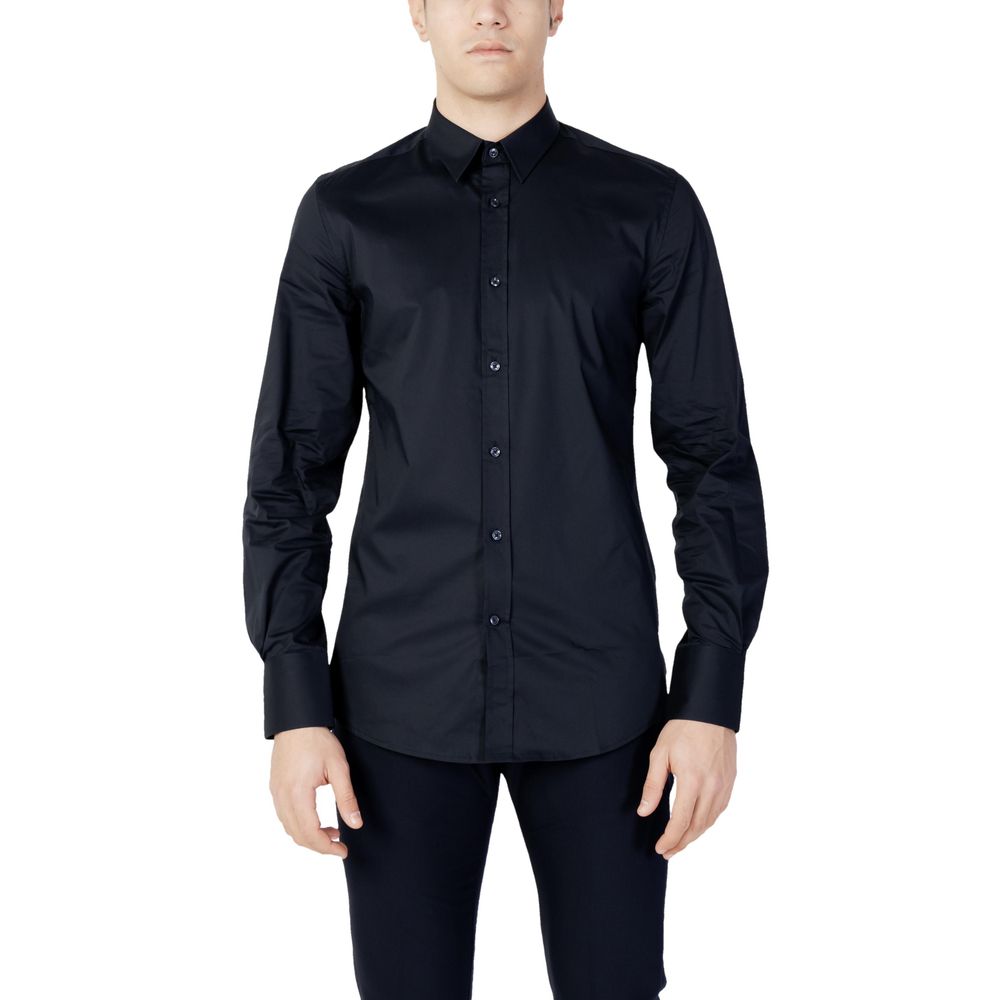 Antony Morato Blue Cotton Shirt