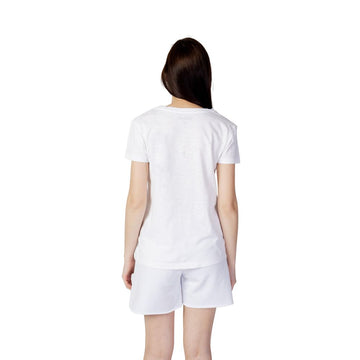 Blauer White Cotton Tops & T-Shirt