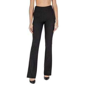 Sandro Ferrone Black Polyester Jeans & Pant