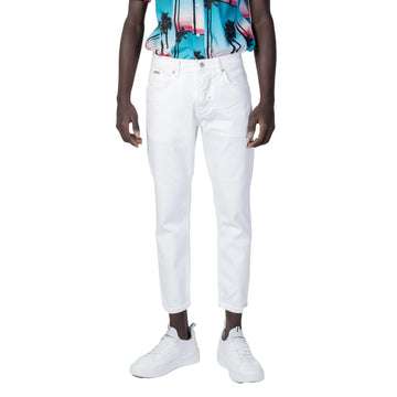 Antony Morato White Cotton Jeans & Pant