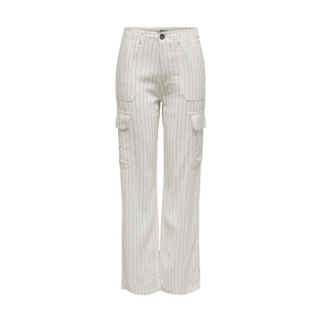 Only White Linen Jeans & Pant