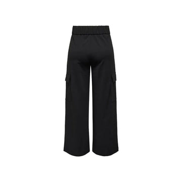 Jacqueline De Yong Black Polyester Jeans & Pant