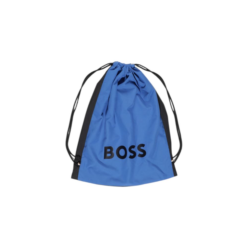 Hugo Boss Blue Polyester Swimwear