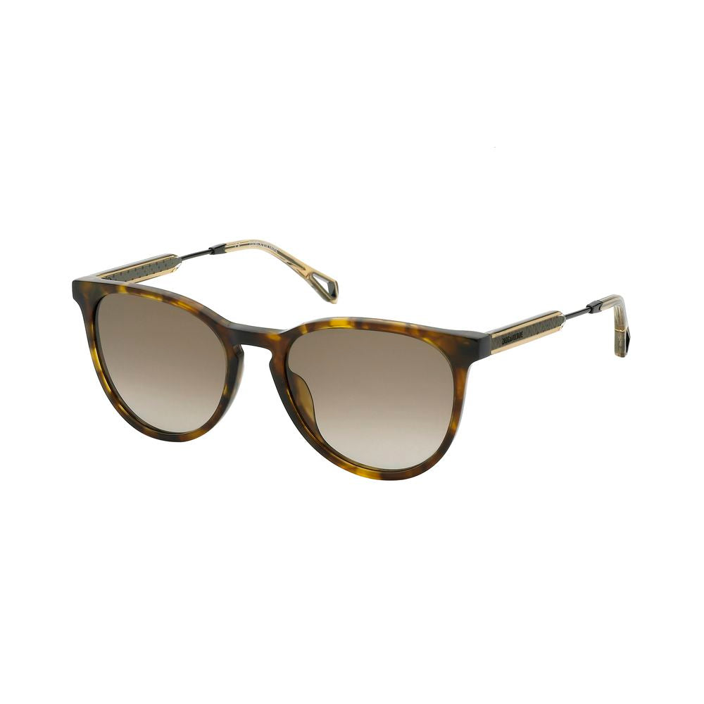 Zadig & Voltaire Brown Acetate Sunglasses