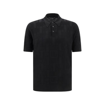 Dolce & Gabbana Silk Polo Shirt