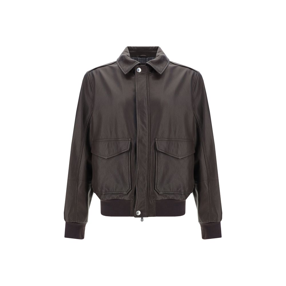 Brunello Cucinelli Leather Jacket