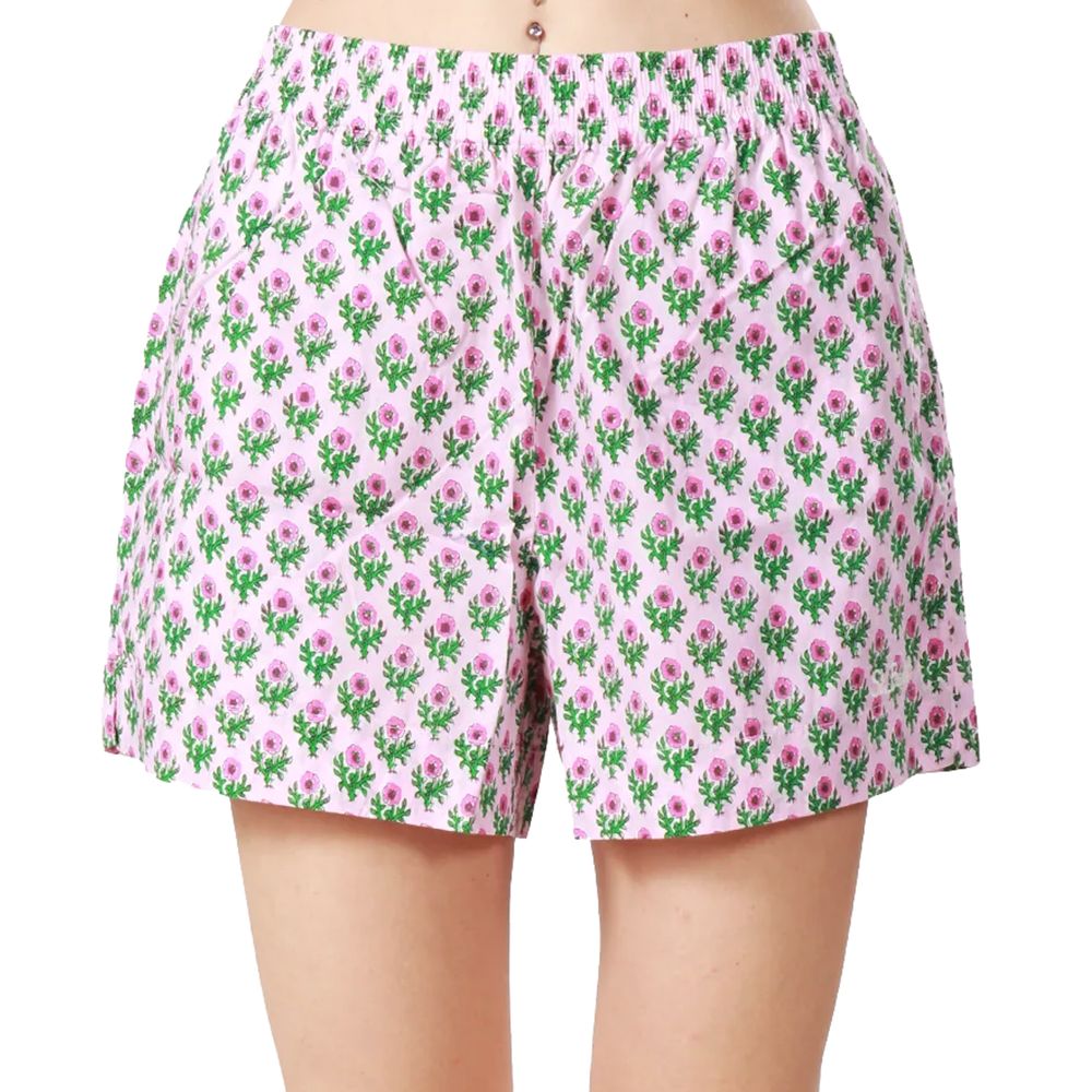 MC2 Saint Barth Pink Cotton Women's Short