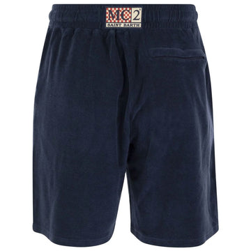 MC2 Saint Barth Blue Cotton Short