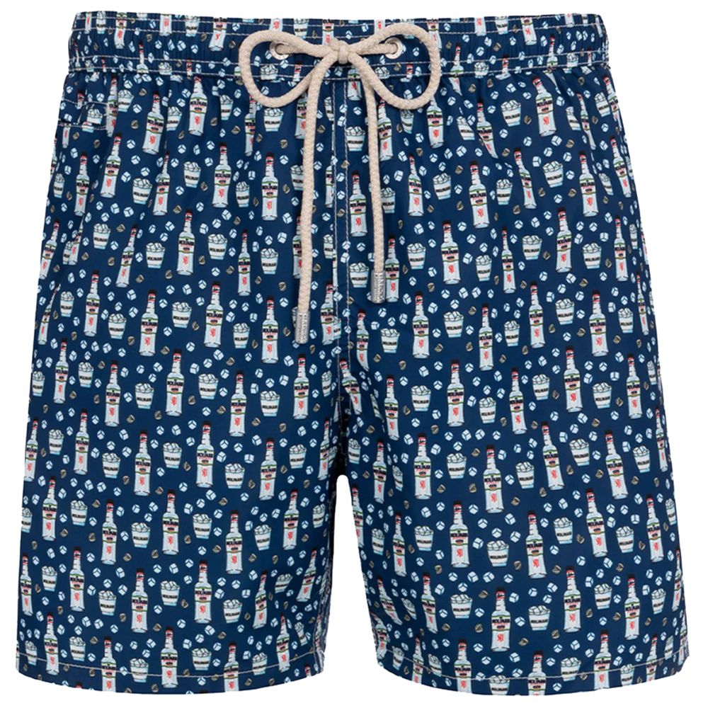 MC2 Saint Barth Blue Polyester Men's Swim Trunk