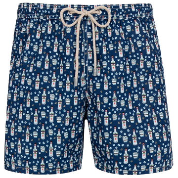 MC2 Saint Barth Blue Polyester Men's Swim Trunk