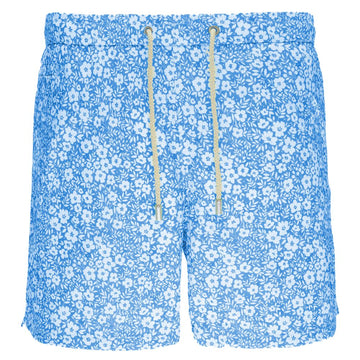 MC2 Saint Barth Light Blue Polyester Men's Swim Trunk