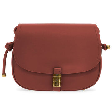 PINKO Red Leather Women Crossbody