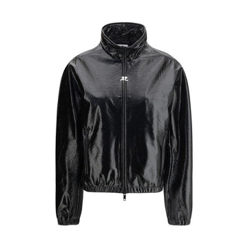 Courrėges Vinyl zip Jacket