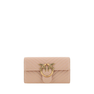 PINKO Love One Shoulder Wallet