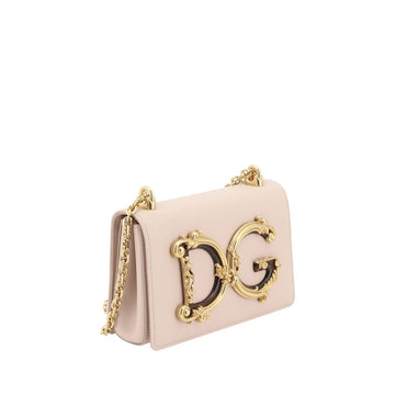 Dolce & Gabbana Maxi Logo Shoulder Bag