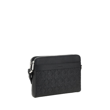 Ferragamo Gancini pattern Shoulder Bag