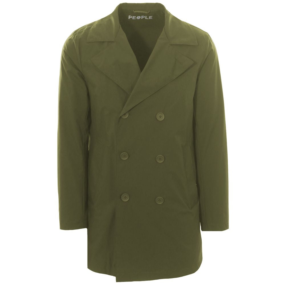 People Of Shibuya Green Polyester Riciclato Jacket