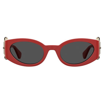 Moschino Red Resin Sunglasses