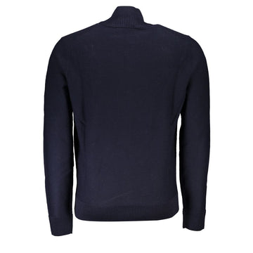 Hugo Boss Blue Wool Men Sweater