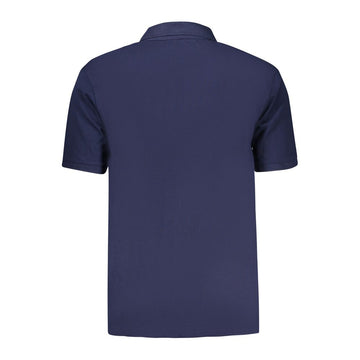 Fila Blue Cotton Men Polo Shirt