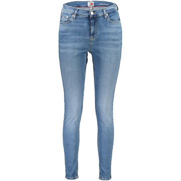 Tommy Hilfiger Blue Cotton Jeans & Pant