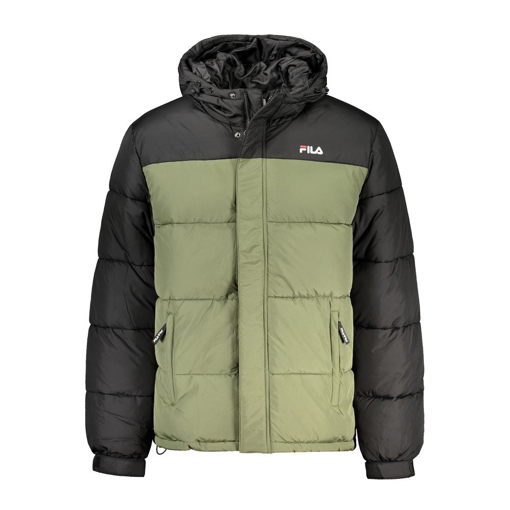 Fila Green Polyester Jacket