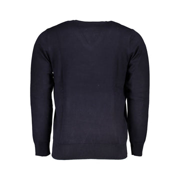 U.S. Grand Polo Blue Nylon Sweater