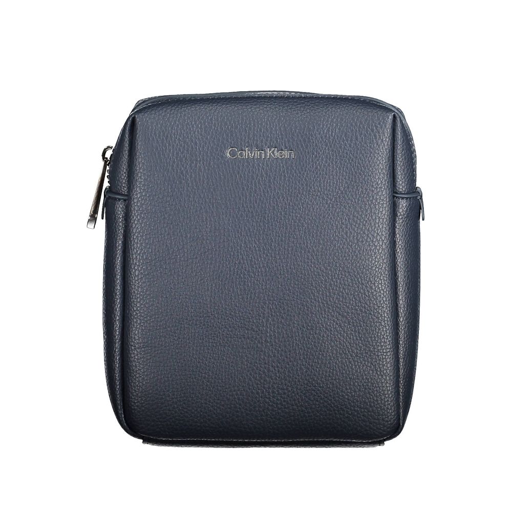 Calvin Klein Blue Polyester Men Shoulder Bag