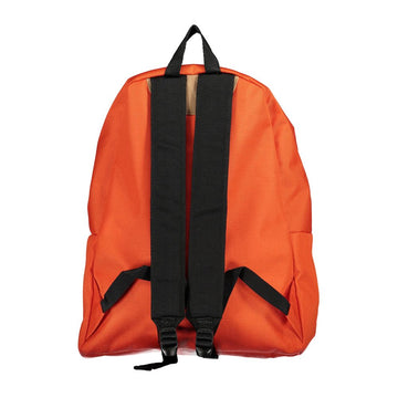 Napapijri Eco-Chic Orange Backpack for the Modern Explorer