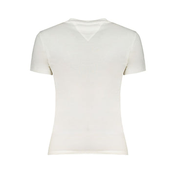 Tommy Hilfiger White Cotton Tops & T-Shirt