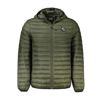 Cavalli Class Green Polyamide Men Jacket