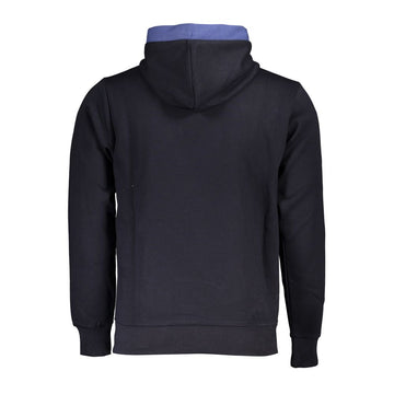 U.S. Grand Polo Classic Blue Contrast Hooded Sweatshirt