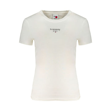 Tommy Hilfiger White Cotton Tops & T-Shirt