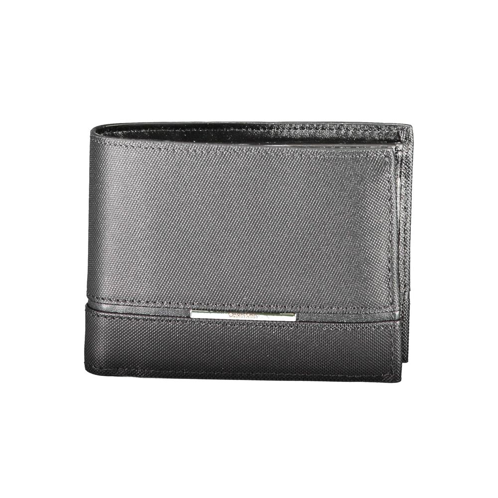 Calvin Klein Black Leather Men Wallet