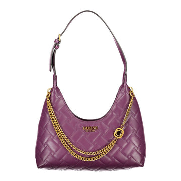 Guess Jeans Purple Polyethylene Handbag