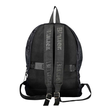 Blauer Elegant Urban Blue Backpack with Laptop Compartment