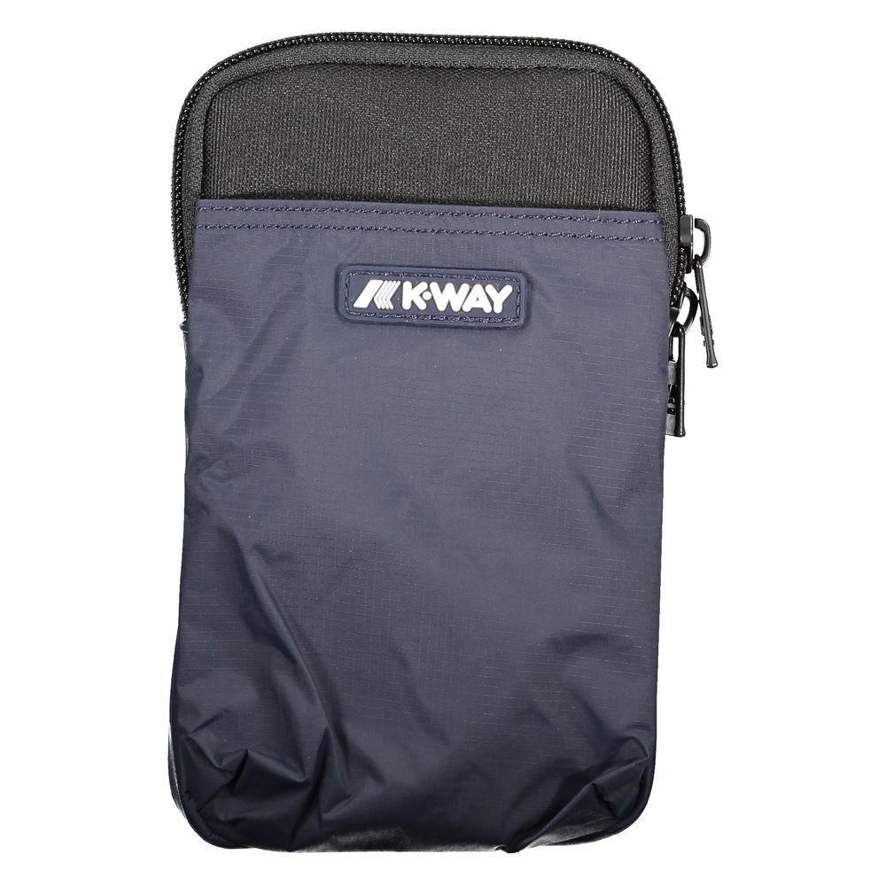 K-WAY Blue Polyester Shoulder Bag