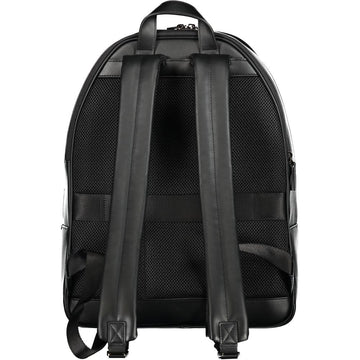 Tommy Hilfiger Black Polyester Backpack