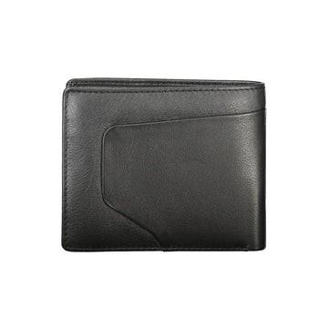 Piquadro Black Leather Men Wallet