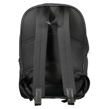 Calvin Klein Black Polyester Men Backpack