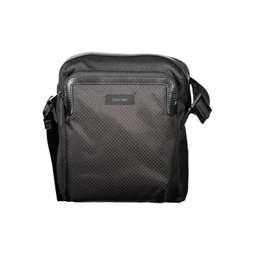 Calvin Klein Black Polyester Men Shoulder Bag