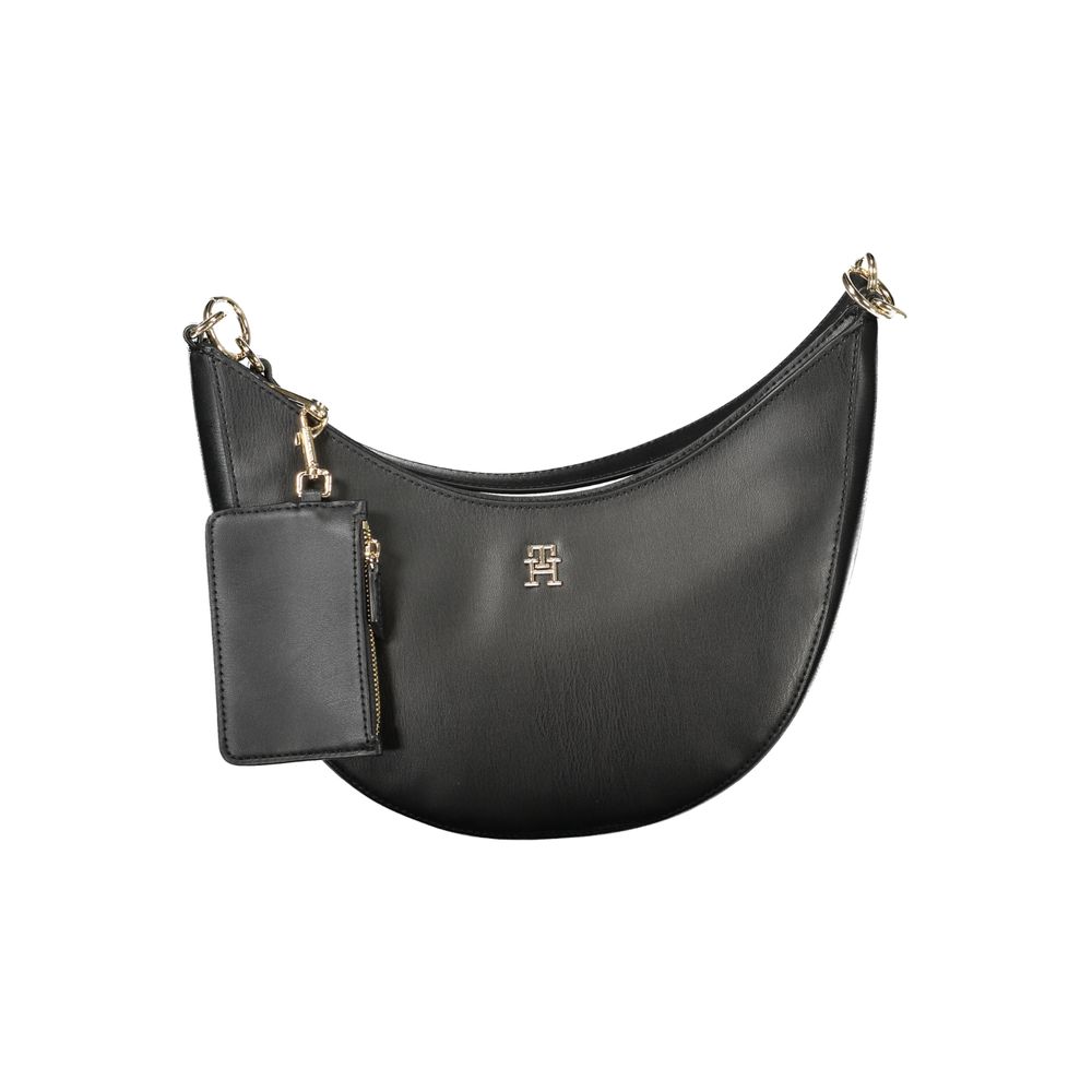 Tommy Hilfiger Black Polyethylene Women Handbag