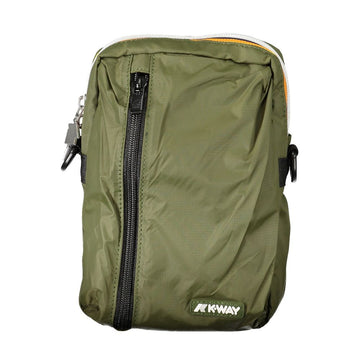 K-WAY Green Polyamide Men Shoulder Bag