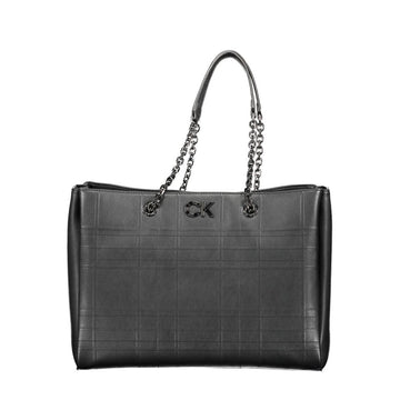 Calvin Klein Black Polyester Women Handbag