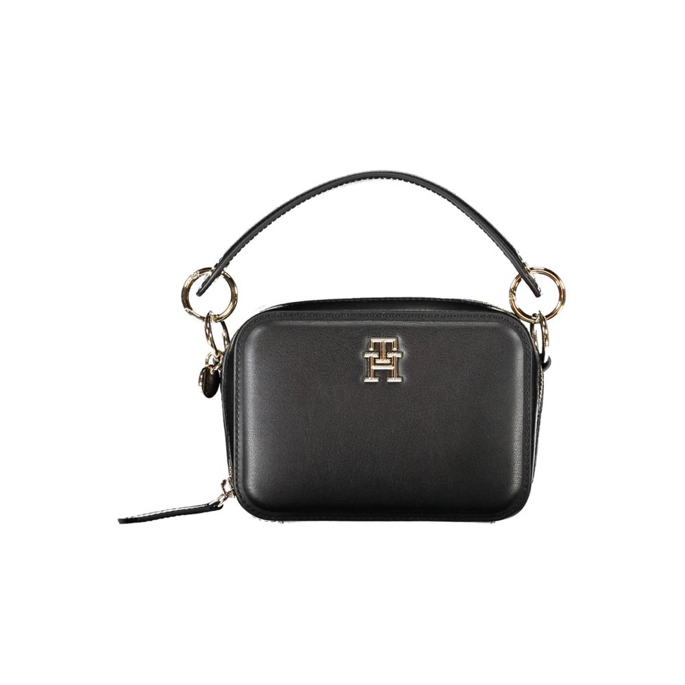 Tommy Hilfiger Black Polyethylene Women Handbag