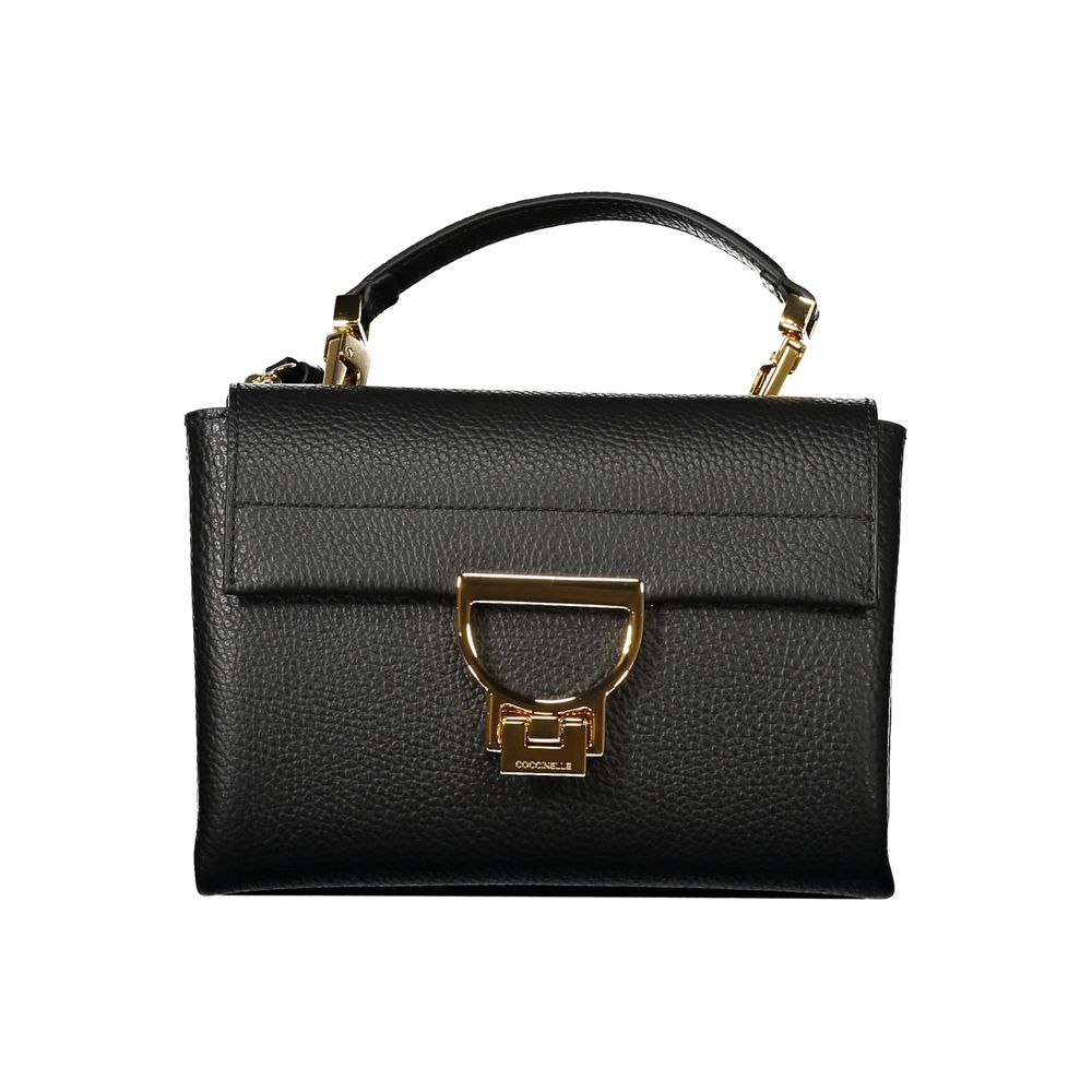 Coccinelle Black Leather Women Handbag