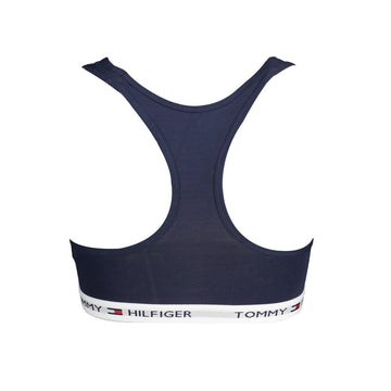 Tommy Hilfiger Blue Cotton Women Sports Bra